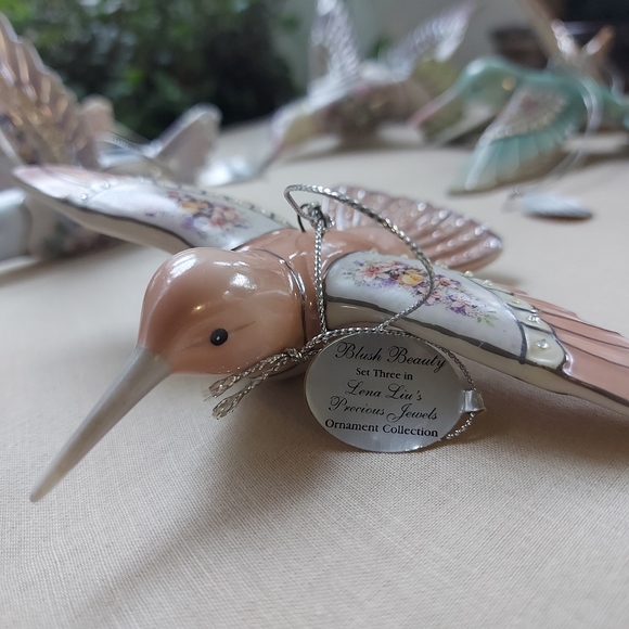 Lena Liu Precious Jewels- Bradford Exchange hummingbirds - Picture 5 of 16